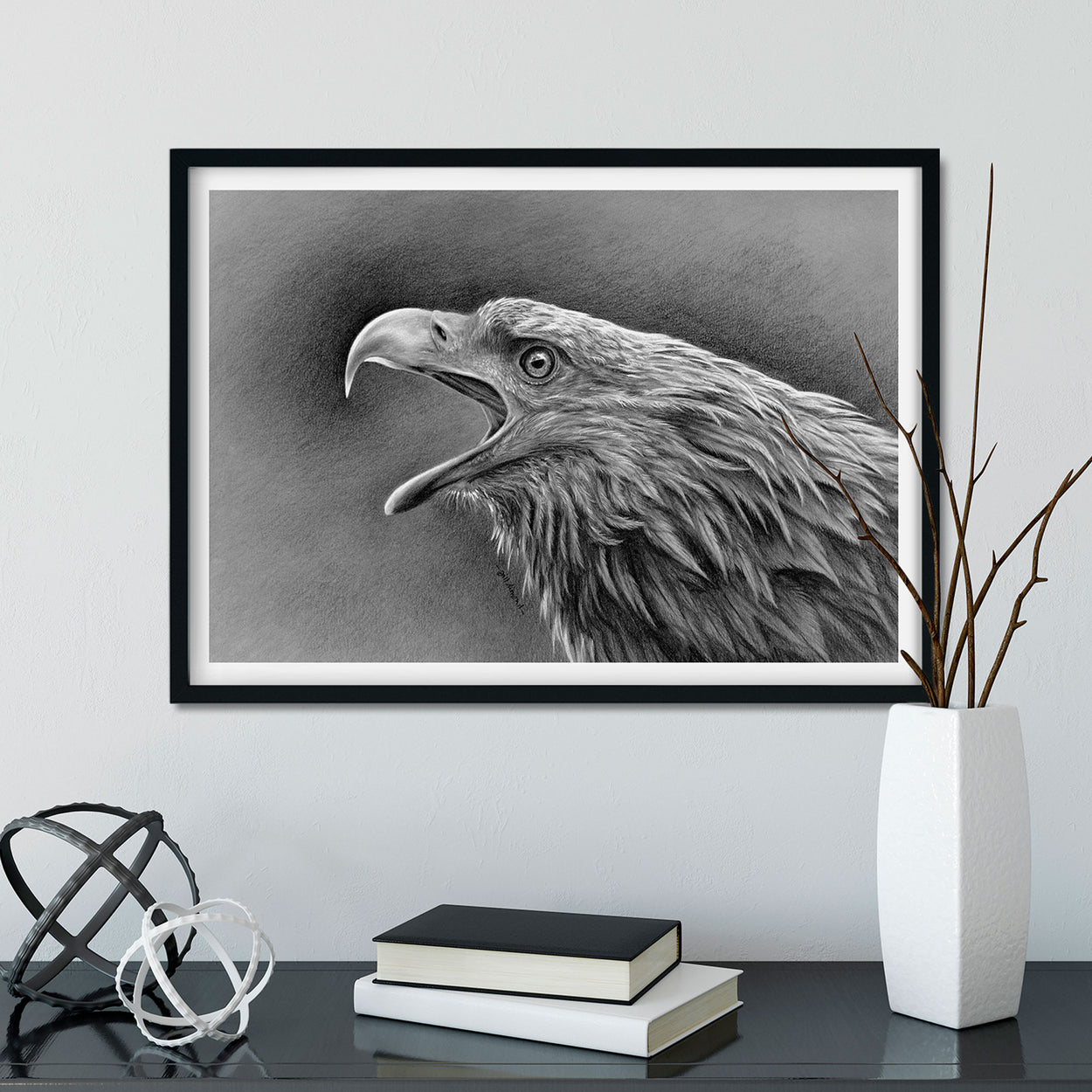 White-Tailed Eagle Art Prints (Haliaeetus Albiciilla)