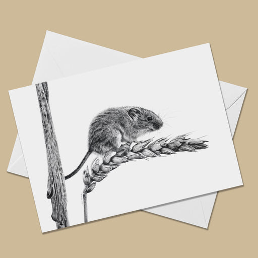 Harvest Mouse Greeting Card - The Thriving Wild