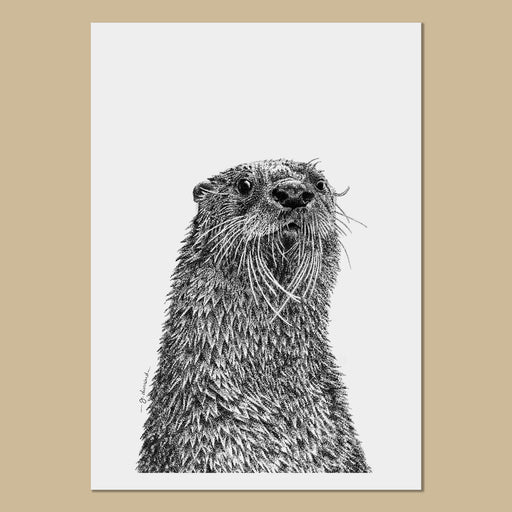Otter Art Prints - The Thriving Wild