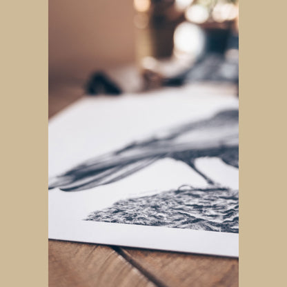 Crow Art Prints (Corvus Corone)